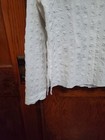 Rafael Women’s White Tufted Collared Button-Front Size M — photo 4