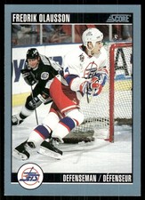 Fredrik Olausson 1992-93 Score Canadian #13 Winnipeg Jets