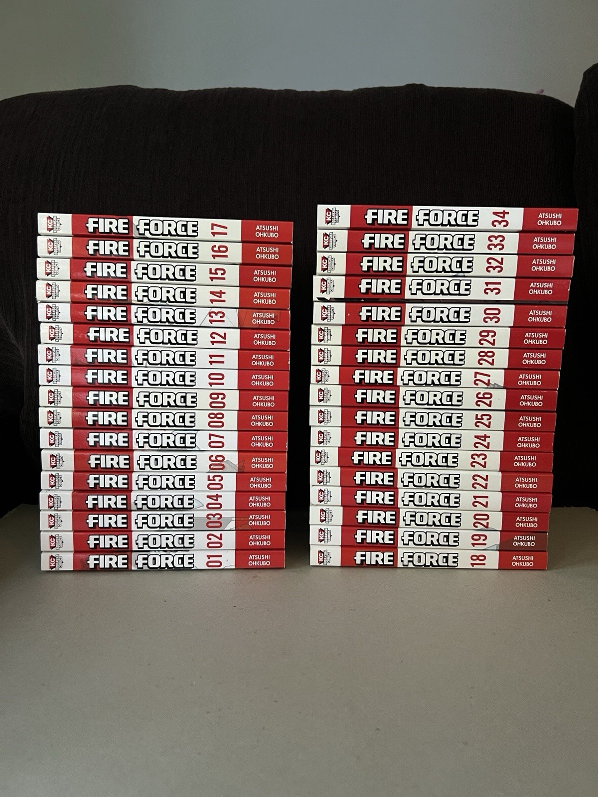 Fire Force Manga Volumes 1-34 Complete Series by Atushi Okubo