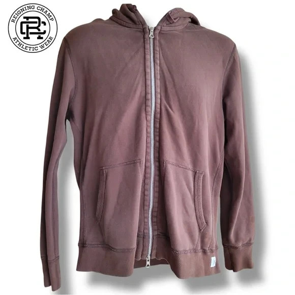 Reigning Champ Midweight Terry Standard Zip Hoodie