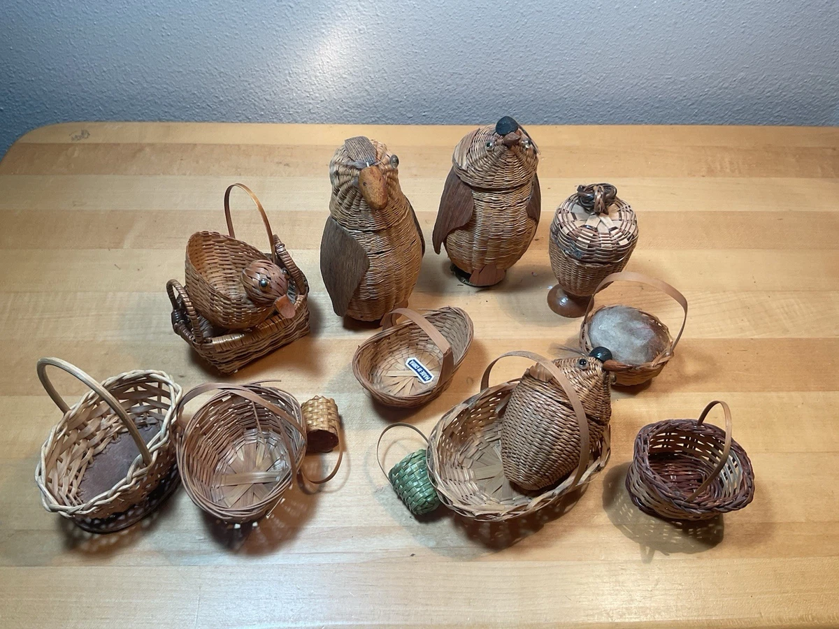 ❋Antique　Basket❋　希少 25+ Large Wicker Basket In Collectible Baskets for sale | Updated