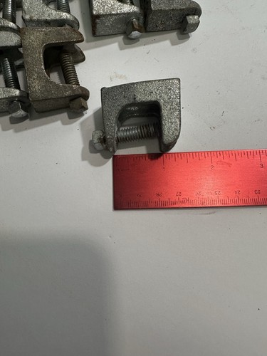 Verzinkte Tempergussklemmen - 46 Stück - Bild 5 von 6