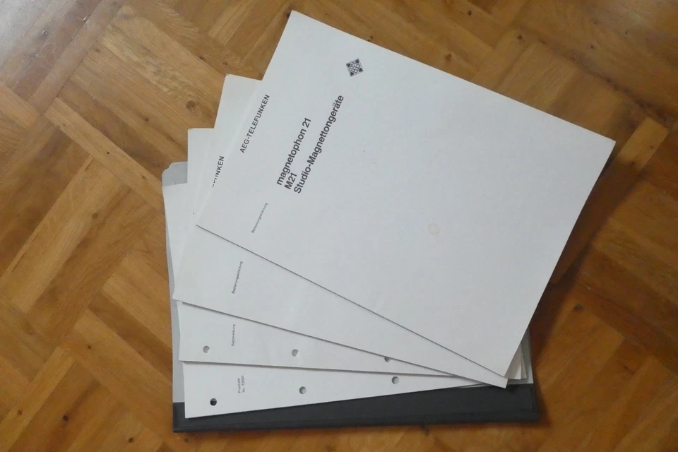 Telefunken M21 Übersichtsschaltplan, Bedienungsanleitung und Beschreibung - Bild 3 von 4