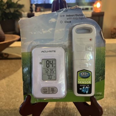 New Acurite Digital Weather Station Thermometer Home Indoor Outdoor Wireless