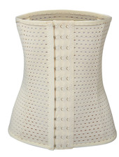 Women's 2XL Plus Size Slimming Waist Trainer Nude Shapewear Corset Size XXL