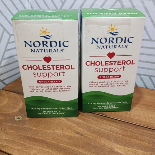 Nordic Naturals Cholesterol Support (Omega LDL), Softgels, 1152 Mg, 60 ct