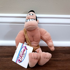 New Disney Store George Of The Jungle 8  Mini Bean Bag Plush Stuffed Animal