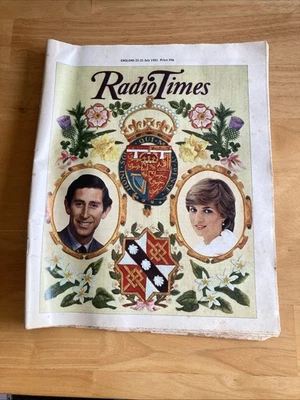 Radio Times 25-31 July 1981 - Charles & Diana Wedding Edition - Good Condition - Image 1 of 4