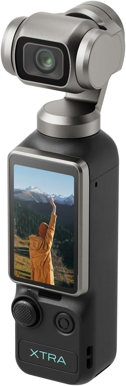 Xtra Muse Vlogging Camera &ndash; 4K/120fps, 1" CMOS, 3-Axis Gimbal Pocket Cam