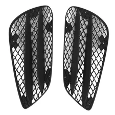 Left Right Front Bumper Fog Lamp Grille Replacement Fog Light Grille Cover Trim