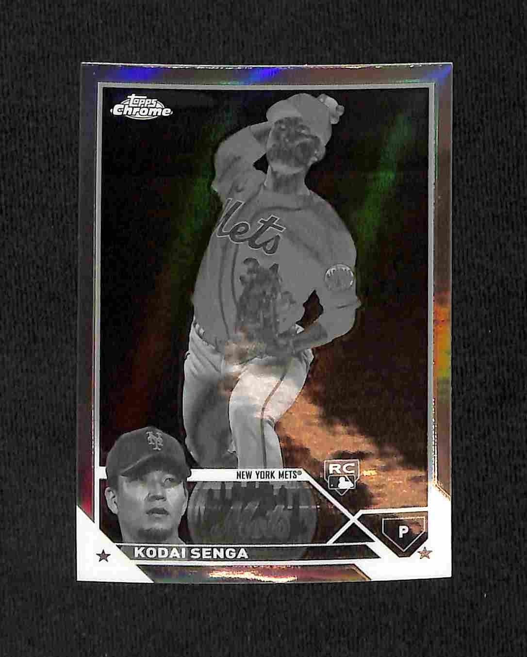 2023 Topps Chrome - Kodai Senga #217 Negative Refractor (RC)