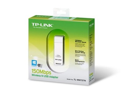 TP-Link TL-WN727N 150Mbit Wireless-N WLAN Stick 11b/g/n, USB 2.0 Adapter ver.3.0