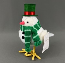 Target Wondershop Featherly Friends Freezy Snowman Christmas Bird 2022 New w Tag