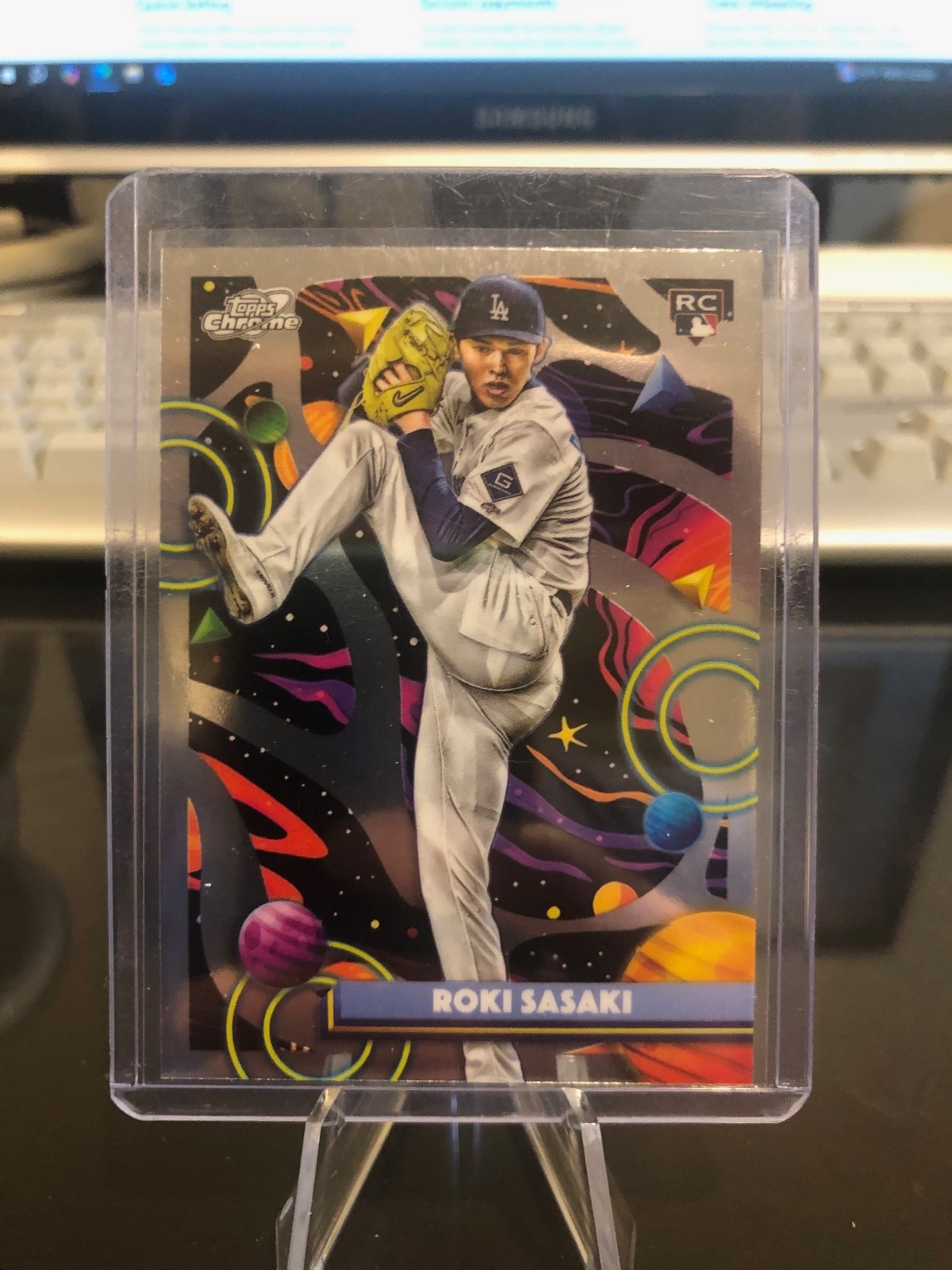 2025 Topps Cosmic Chrome #68 Roki Sasaki RC