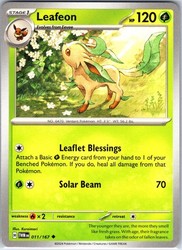 Leafeon 011/167 Twilight Masquerade Uncommon