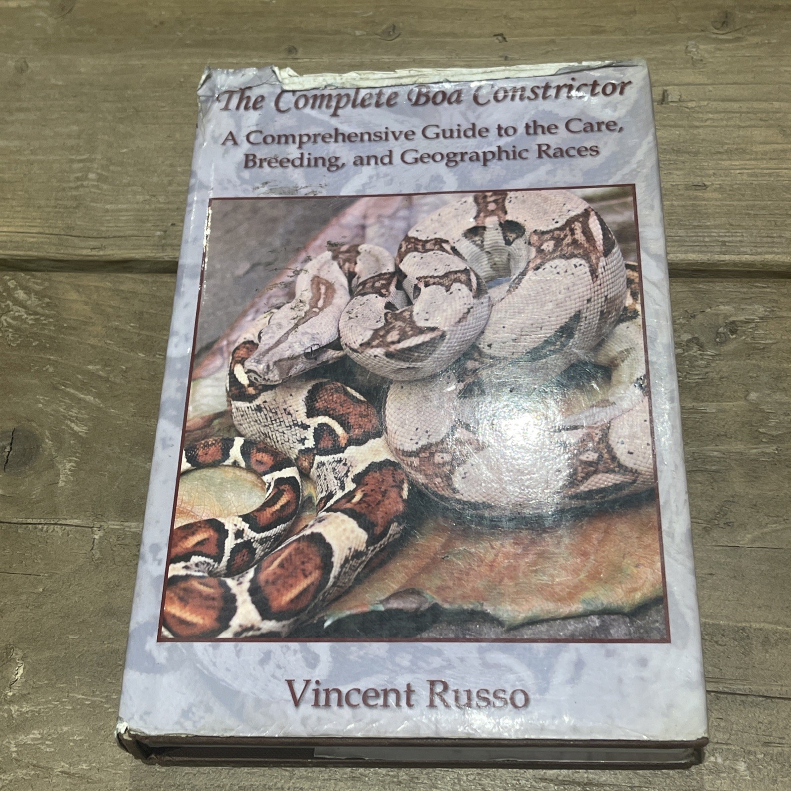 Complete Boa Constrictor: A Comprehensive Guide to the Care, Breeding etc Russo