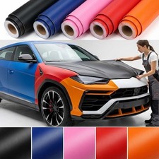 Matte Flat Color Vinyl Film Wrap Sticker Decal Bubble Free Air Release