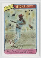 2021 Topps Spotlight 70 By Andy Friedman Garry Templeton #23 0a3