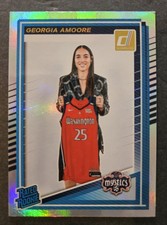 2025 Panini Donruss WNBA - Rated Rookie Georgia Amoore #96 Holo (RC)