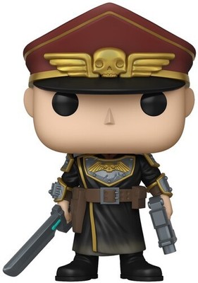 Funko POP! Games: Warhammer 40k - Astra Militarum Commisar [New Toy] Vinyl Fig