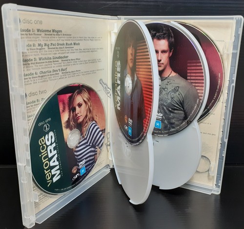 Veronica Mars ~ Complete Seasons 1, 2 & 3 DVD's Kristen Bell 18xDiscs~ REG 4~VGC - Picture 4 of 8