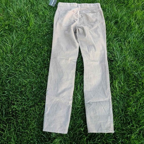 Eddie Bauer women's khakis Cord skinny straight leg trouser pants size 2 gray - Picture 6 of 8