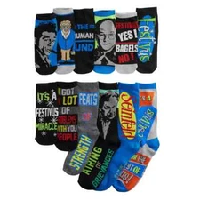 12 Days of Socks. Seinfield. 12 pairs. Size 6-12