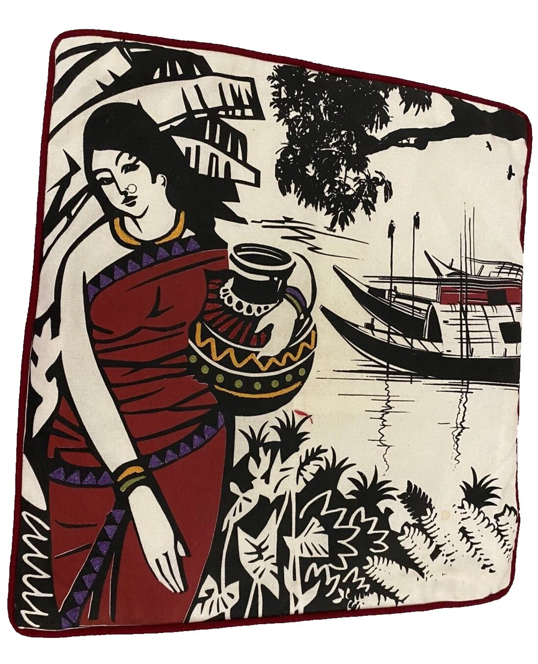 Dining Room Indian Abstract Home Décor Pillows