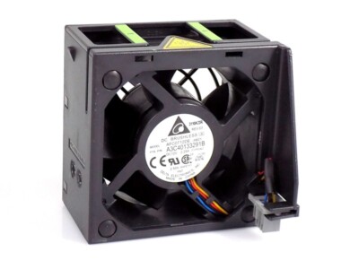 Fujitsu A3C40133291B Ersatzteil: Fan Lüfter Kühler mit Halter für PRIMERGY RX300