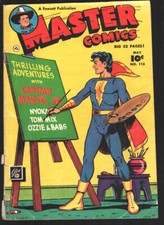 Cover of Master Comics #115