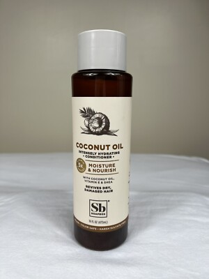 New Soapbox SB Coconut Oil Conditioner Moisture & Nourish Shea Vitamin E & K