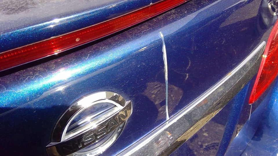 Крышка багажника в сборе темно-синяя RAY для Nissan Sentra SR 2016-2019 годов выпуска от оригинального производителя H43003SGCA - Изображение 4 из 4