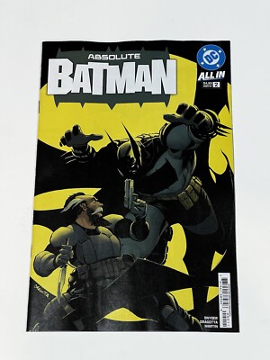 ABSOLUTE BATMAN #2 COVER A NICK DRAGOTTA SNYDER FIRST PRINT DC COMICS 2024