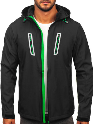 Softshelljacke Windjacke Übergangsjacke Sportjacke Herren Mix BOLF Soft Shell