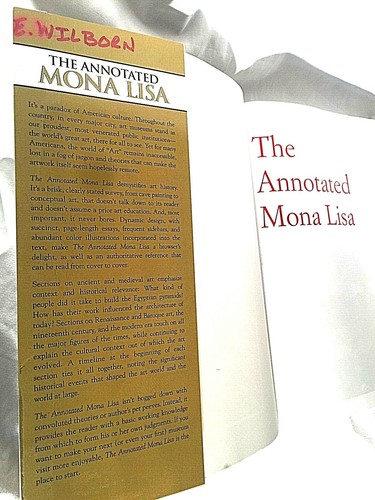 💕The Annotated MONA LISA Crash Course ART History Carol Strickland LOW PRICE - Imagen 4 de 7