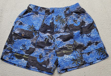 Tommy Bahama Board Shorts Men's XL Multi Hawaiian Mesh Lined Elastic Waistband