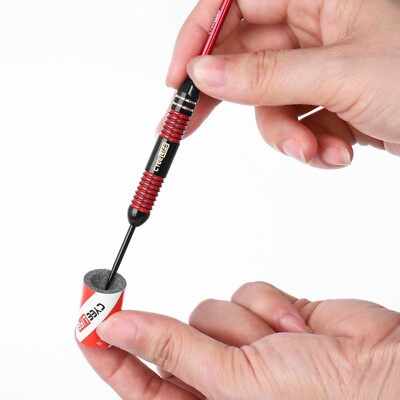 Alyoen Dartpfeile Set 24g - Profi Steel Darts Mit Zubehör Für Anfänger & Fortgeschrittene