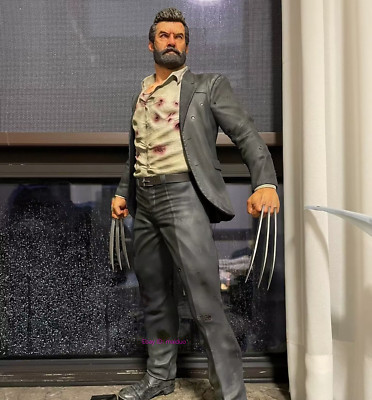 Wolverine Logan Resin SDZ Studio Statue Collectibles 1/4 Scale 51cm 2 heads