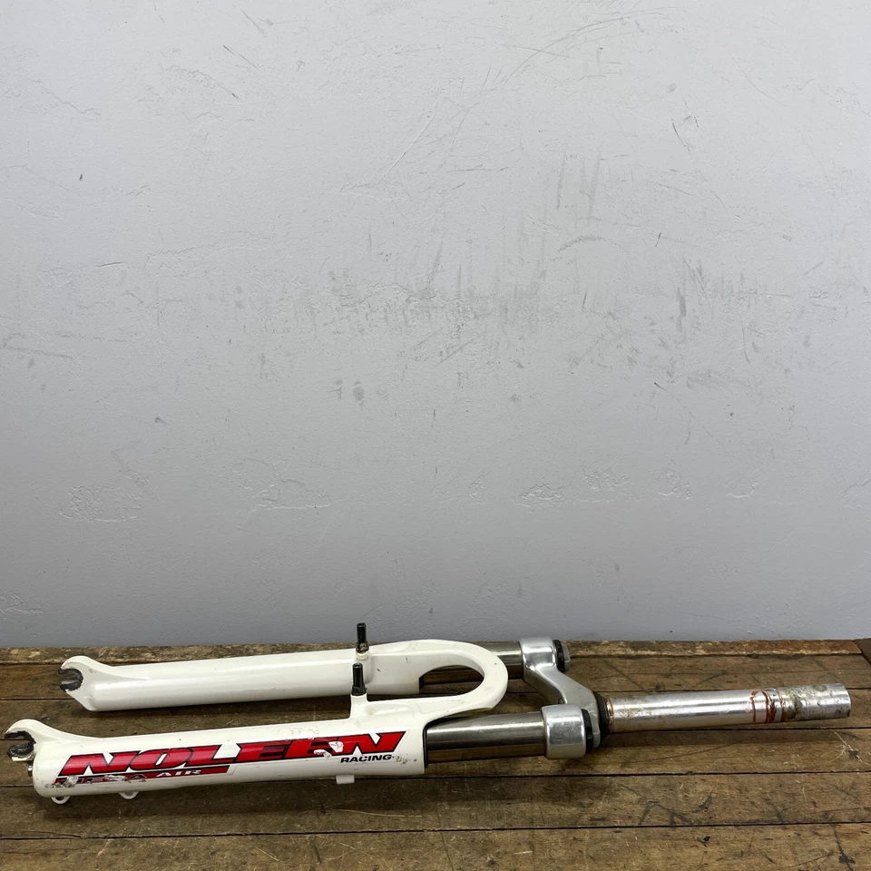 Vintage Noleen Mega Air Fork Shock 1 1/8 x 8.25 in Alloy 90s Disc Cantilever - Image 2 of 4