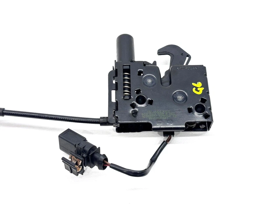 AUDI TT TTS 8S 2016-2023 CAPÓ DELANTERO PESTILLO BLOQUEO ACTUADOR INFERIOR IZQUIERDO DERECHO CONJUNTO OEM Foto 3 de 4