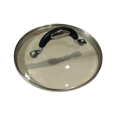 Bialetti Aeternum Replacement Pot Lid Black Handle NEW 9 1/2'' Diameter LID ONLY