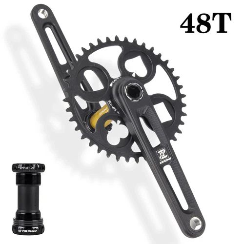 165mm 170mm Road Bike Crank Arm 40 42 44 46 48T Chainring 12 Speed Crankset - Picture 45 of 48