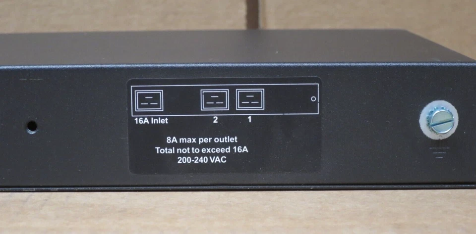 HP E04504 Modular PDU Control Unit 200-240V 16A 228481-006 417583-001 - Image 2 of 4