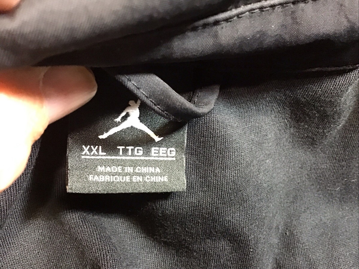 Nike Air Jordan Space Jam 20th Anniversary Jacket - Black (Glow in