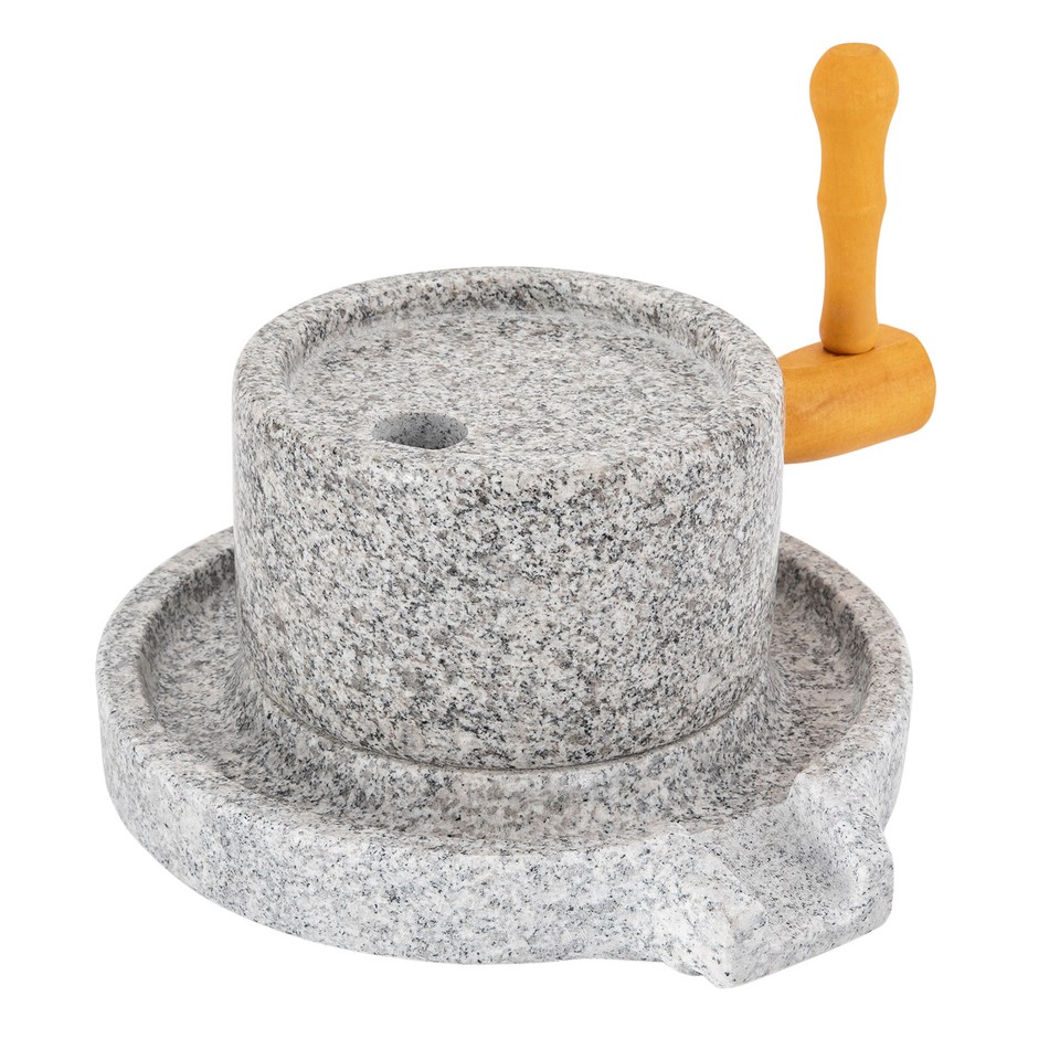 Manual Stone Mill/ Grinder Natural Granite Grinder Millstone Tool