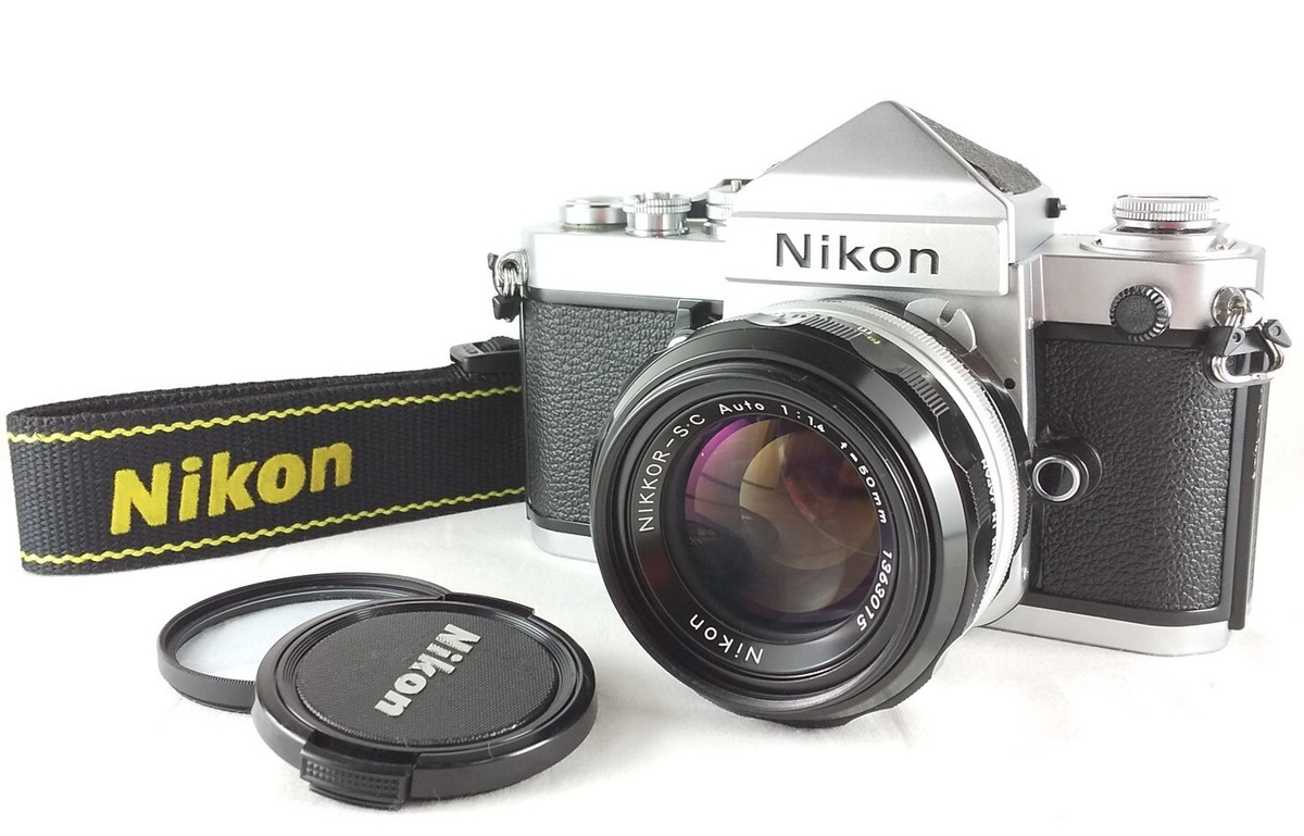 Nikon F2 アイレベル / NIKKOR-S.C 50mm Opt MINT] Nikon F2 Eye Level Film Camera Nikkor S.C 50mm f