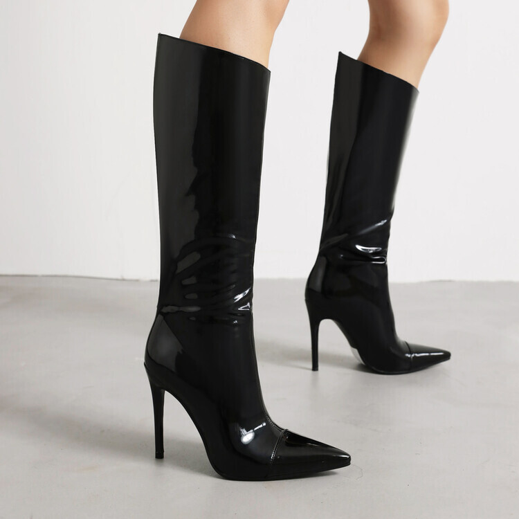 【PORTERNA】Unid Mid Calf Boots Patrizia Kabuta Tall Boot: Mid-calf Boot – Spring Step Shoes