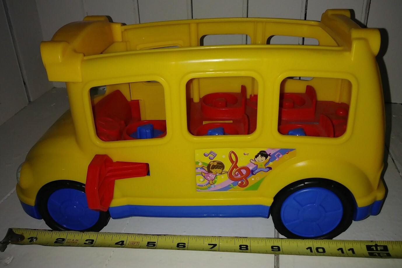 fisher price pink school bus