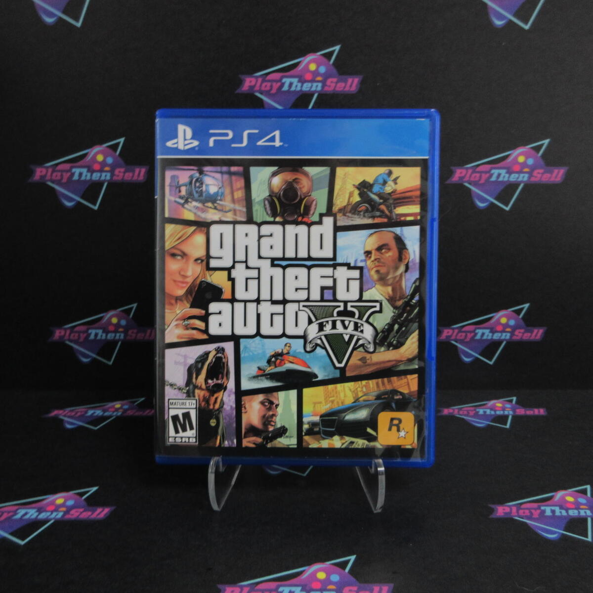 PS4 GTA 5 Grand Theft Auto V Complete With Map