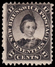 New Brunswick Scott 11 (1860) Mint H G-F, CV $55.00 C